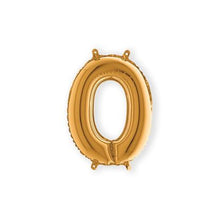 Afbeelding in Gallery-weergave laden, Folie Cijfer 36 cm goud
