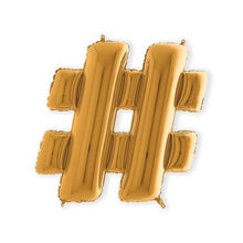 Afbeelding in Gallery-weergave laden, Folie Letters 102 cm goud
