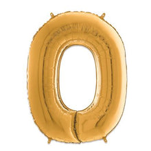 Afbeelding in Gallery-weergave laden, Folie Cijfer 66 cm goud

