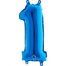 Afbeelding in Gallery-weergave laden, Folie Cijfer 66 cm blauw
