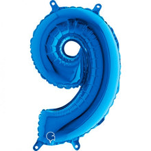 Afbeelding in Gallery-weergave laden, Folie Cijfer 66 cm blauw
