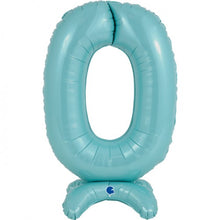 Afbeelding in Gallery-weergave laden, Cijfer Standup 64 cm pastel blauw
