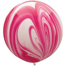 Afbeelding in Gallery-weergave laden, Marmer ballon 3 Ft (90cm)
