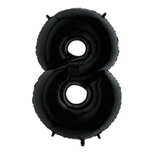 Afbeelding in Gallery-weergave laden, Folie cijfer 66 cm zwart
