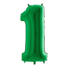 Afbeelding in Gallery-weergave laden, Helium folie cijfer groen

