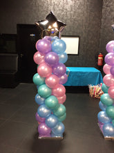 Afbeelding in Gallery-weergave laden, Ballonnen Pilaar Met Folie Cijfer
