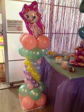 Afbeelding in Gallery-weergave laden, Ballonnen Pilaar Met Folie Cijfer
