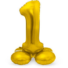 Afbeelding in Gallery-weergave laden, Folie Cijfer Standup 72 cm goud
