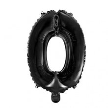 Afbeelding in Gallery-weergave laden, Folie cijfer 36 cm zwart
