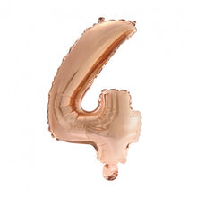 Afbeelding in Gallery-weergave laden, Folie Cijfer 36 cm rosé goud
