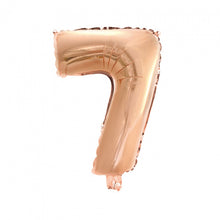 Afbeelding in Gallery-weergave laden, Folie Cijfer 36 cm rosé goud

