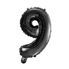 Afbeelding in Gallery-weergave laden, Folie cijfer 36 cm zwart
