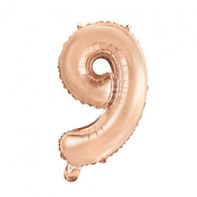 Afbeelding in Gallery-weergave laden, Folie Cijfer 36 cm rosé goud
