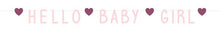 Afbeelding in Gallery-weergave laden, letterslinger Hello Baby Boy / Baby Girl
