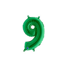 Afbeelding in Gallery-weergave laden, Folie Cijfer 36 cm groen
