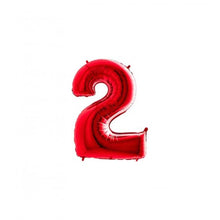 Afbeelding in Gallery-weergave laden, Folie Cijfer 36 cm rood
