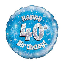Afbeelding in Gallery-weergave laden, Folie Ballon Birthday Blue
