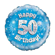 Afbeelding in Gallery-weergave laden, Folie Ballon Birthday Blue
