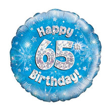Afbeelding in Gallery-weergave laden, Folie Ballon Birthday Blue
