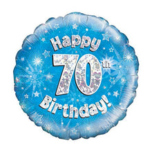 Afbeelding in Gallery-weergave laden, Folie Ballon Birthday Blue
