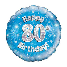 Afbeelding in Gallery-weergave laden, Folie Ballon Birthday Blue
