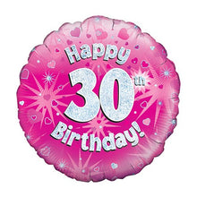 Afbeelding in Gallery-weergave laden, Folie Ballon Birthday Pink
