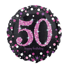 Afbeelding in Gallery-weergave laden, Folie Ballon Pink Sparkling Celebration
