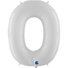 Afbeelding in Gallery-weergave laden, Helium folie cijfer wit
